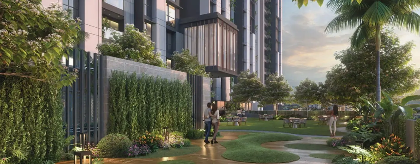 Namrata Amberwood Rahatani Walking Path Image